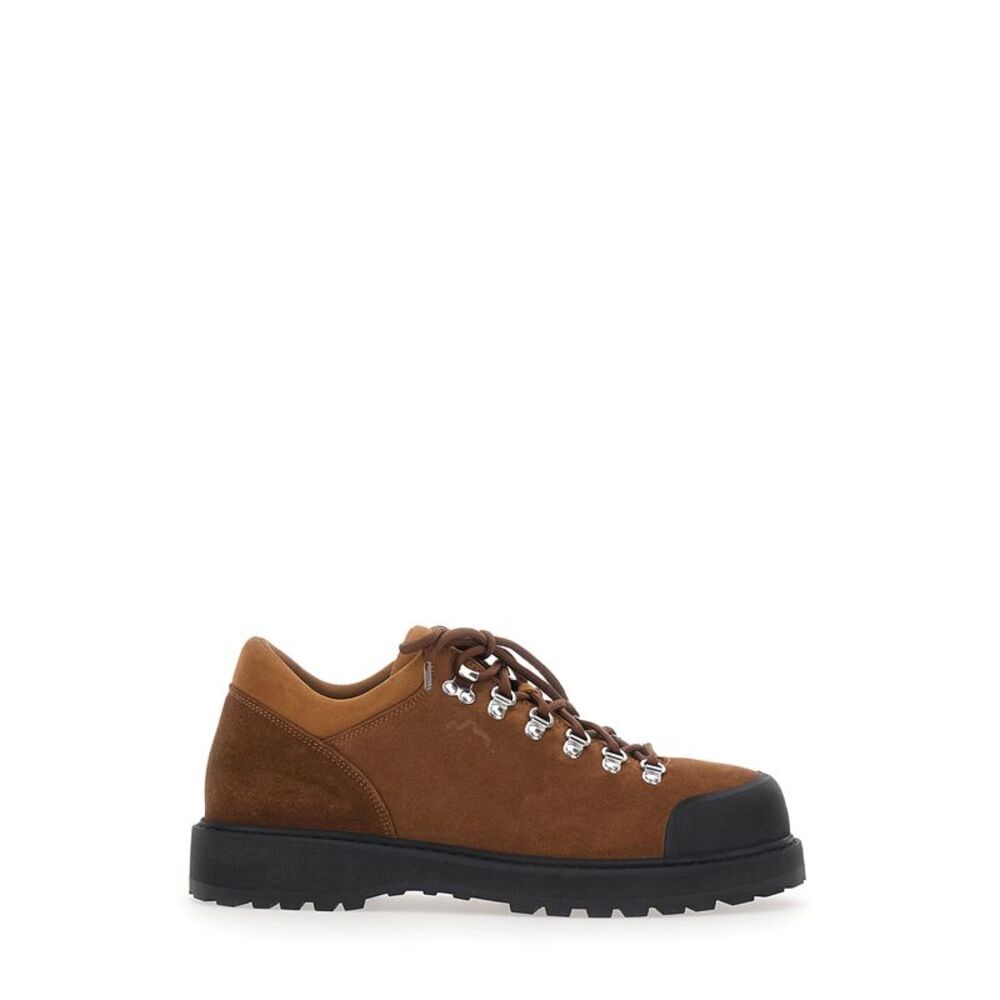Diemme Men Cornaro Ankle Boots With Rubber Sole And Brown Suede For Men